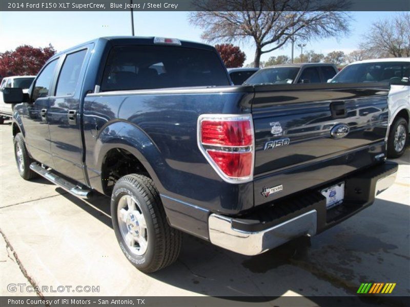 Blue Jeans / Steel Grey 2014 Ford F150 XLT SuperCrew