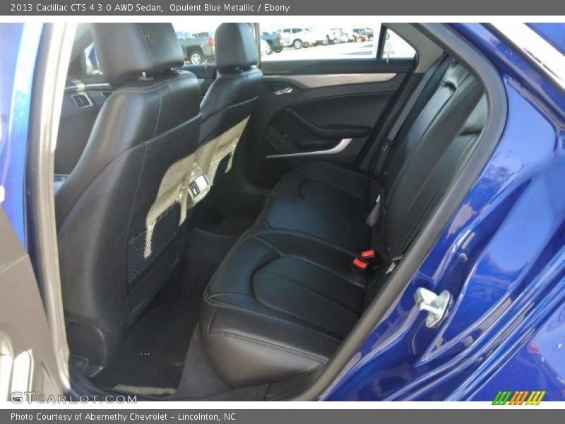 Opulent Blue Metallic / Ebony 2013 Cadillac CTS 4 3.0 AWD Sedan