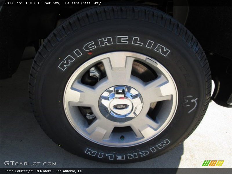 Blue Jeans / Steel Grey 2014 Ford F150 XLT SuperCrew