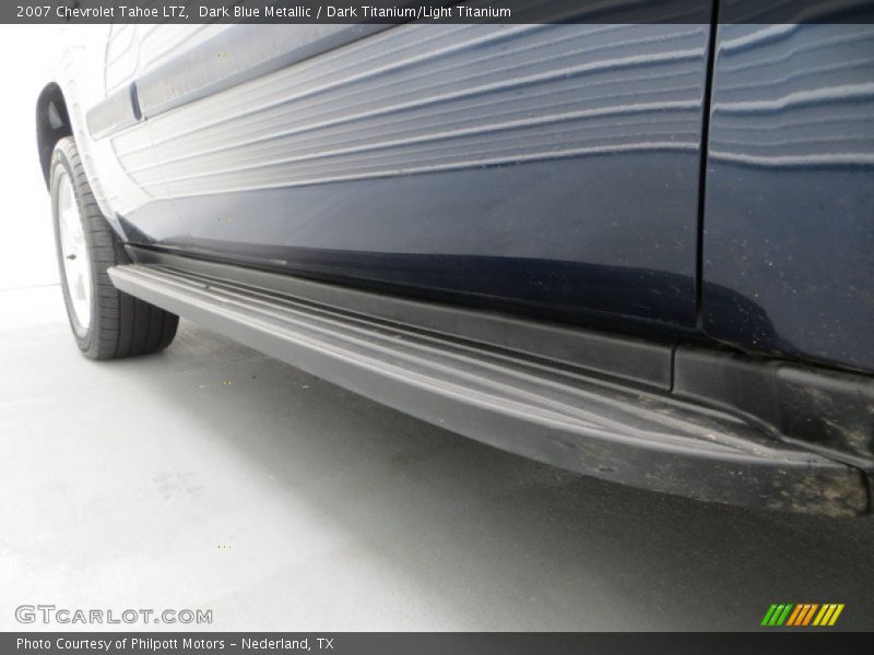 Dark Blue Metallic / Dark Titanium/Light Titanium 2007 Chevrolet Tahoe LTZ