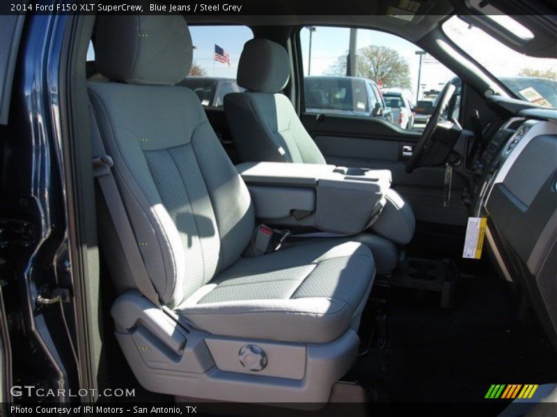 Blue Jeans / Steel Grey 2014 Ford F150 XLT SuperCrew
