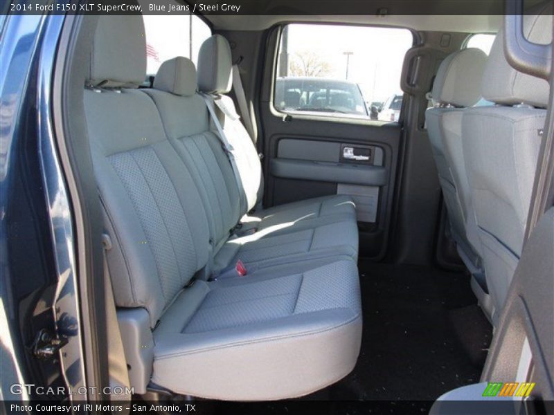 Blue Jeans / Steel Grey 2014 Ford F150 XLT SuperCrew