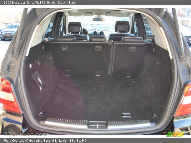 Black / Black 2009 Mercedes-Benz ML 350 4Matic