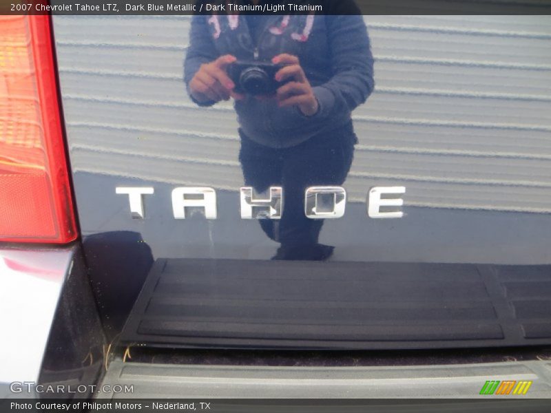 Dark Blue Metallic / Dark Titanium/Light Titanium 2007 Chevrolet Tahoe LTZ