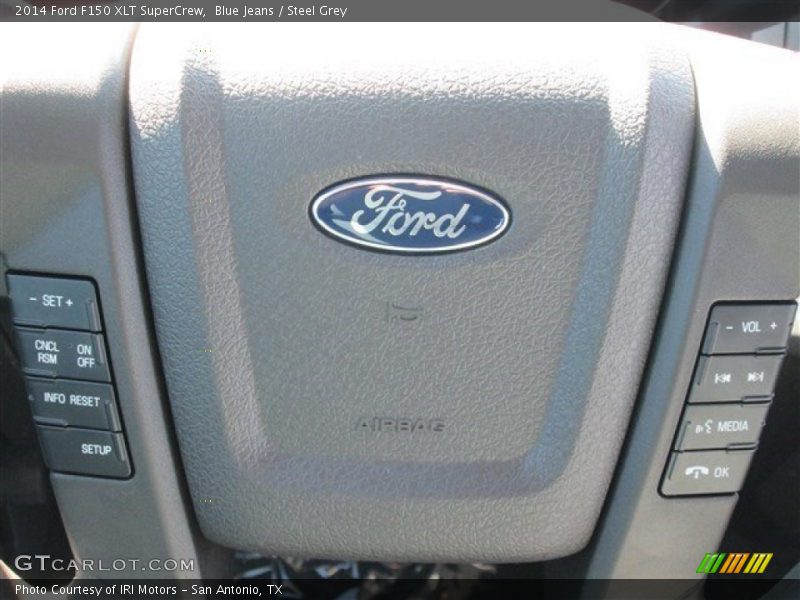 Blue Jeans / Steel Grey 2014 Ford F150 XLT SuperCrew