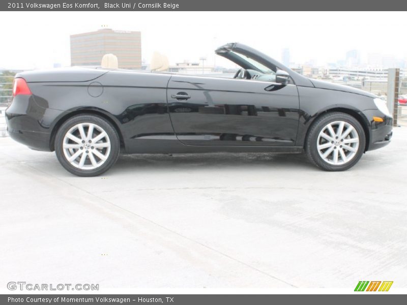 Black Uni / Cornsilk Beige 2011 Volkswagen Eos Komfort