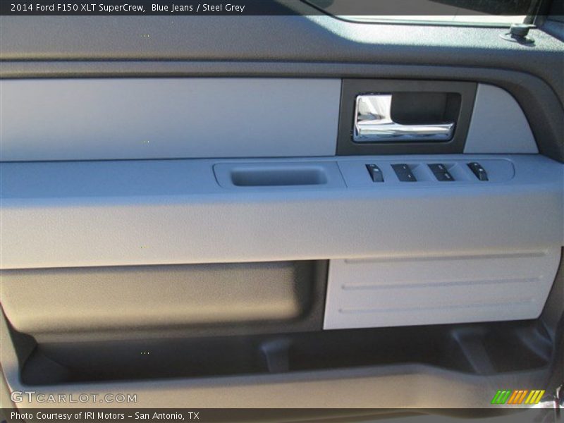 Blue Jeans / Steel Grey 2014 Ford F150 XLT SuperCrew