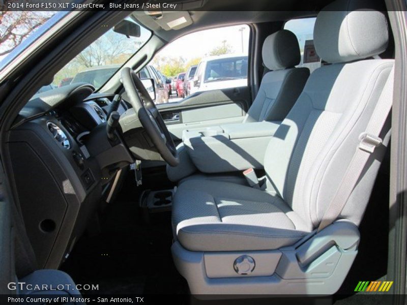 Blue Jeans / Steel Grey 2014 Ford F150 XLT SuperCrew