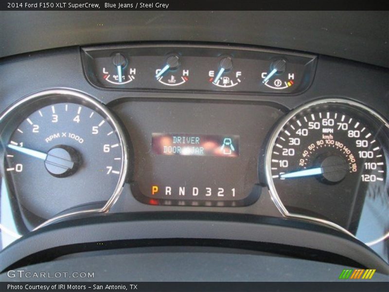 Blue Jeans / Steel Grey 2014 Ford F150 XLT SuperCrew
