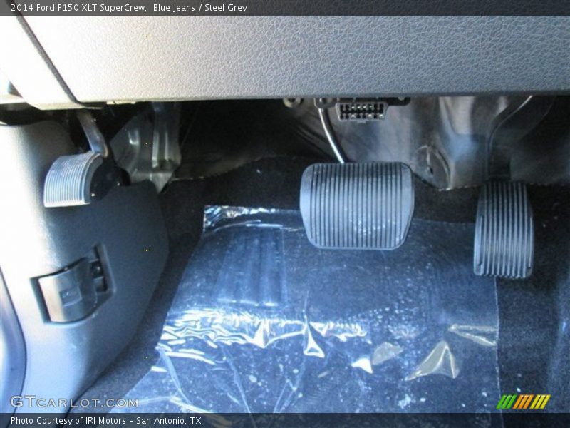 Blue Jeans / Steel Grey 2014 Ford F150 XLT SuperCrew
