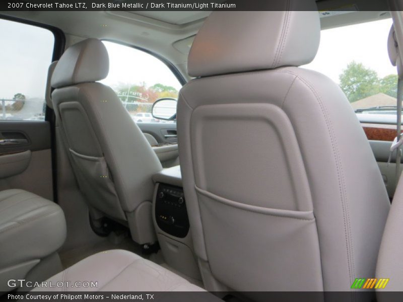 Dark Blue Metallic / Dark Titanium/Light Titanium 2007 Chevrolet Tahoe LTZ