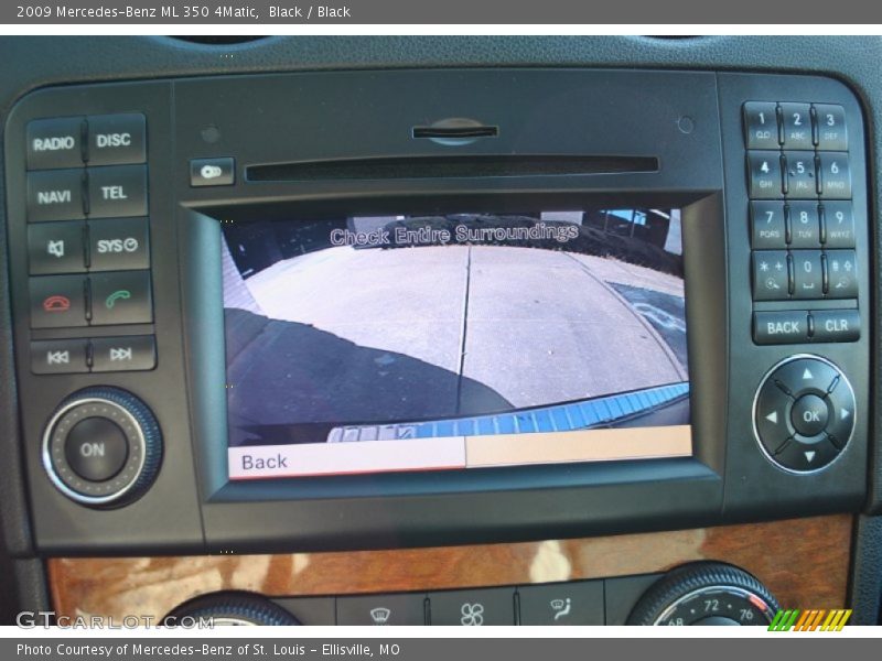Black / Black 2009 Mercedes-Benz ML 350 4Matic