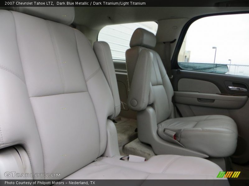 Dark Blue Metallic / Dark Titanium/Light Titanium 2007 Chevrolet Tahoe LTZ