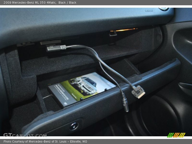 Black / Black 2009 Mercedes-Benz ML 350 4Matic