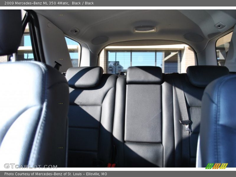 Black / Black 2009 Mercedes-Benz ML 350 4Matic