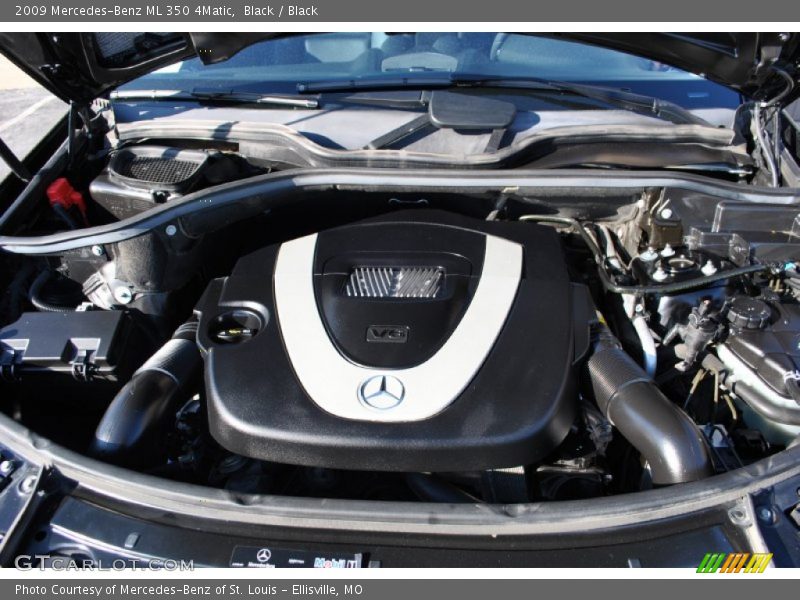 Black / Black 2009 Mercedes-Benz ML 350 4Matic