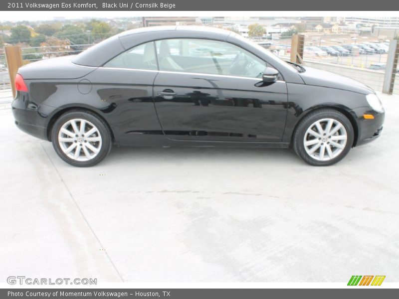 Black Uni / Cornsilk Beige 2011 Volkswagen Eos Komfort