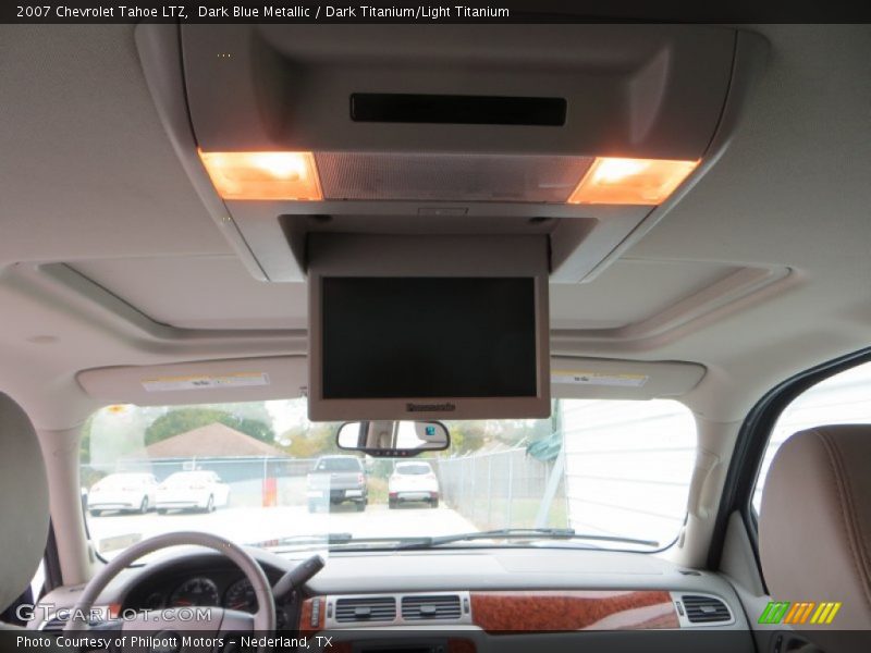 Dark Blue Metallic / Dark Titanium/Light Titanium 2007 Chevrolet Tahoe LTZ
