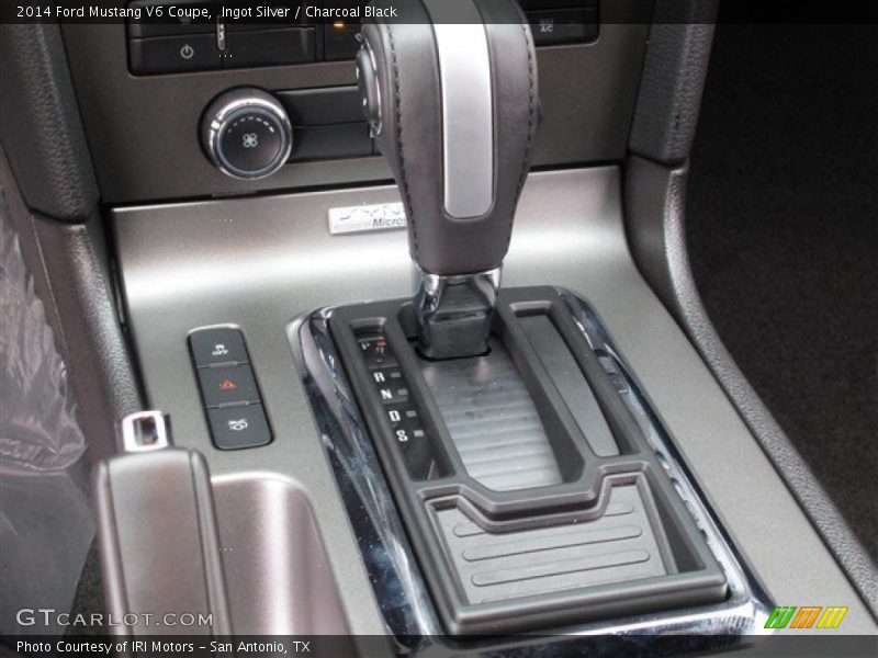 Ingot Silver / Charcoal Black 2014 Ford Mustang V6 Coupe