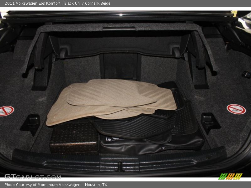 Black Uni / Cornsilk Beige 2011 Volkswagen Eos Komfort