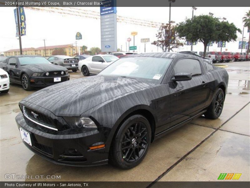 Black / Charcoal Black 2014 Ford Mustang V6 Coupe