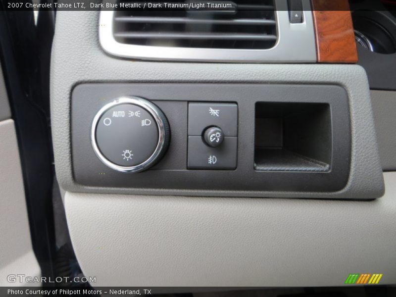Dark Blue Metallic / Dark Titanium/Light Titanium 2007 Chevrolet Tahoe LTZ