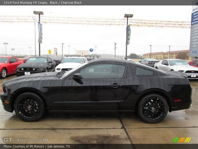 Black / Charcoal Black 2014 Ford Mustang V6 Coupe