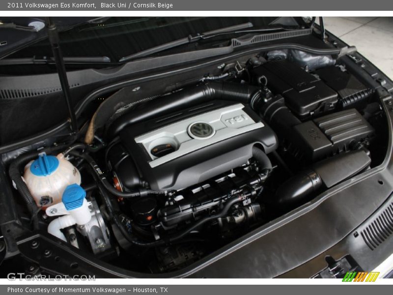 Black Uni / Cornsilk Beige 2011 Volkswagen Eos Komfort