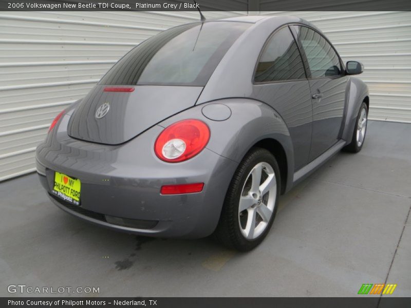 Platinum Grey / Black 2006 Volkswagen New Beetle TDI Coupe