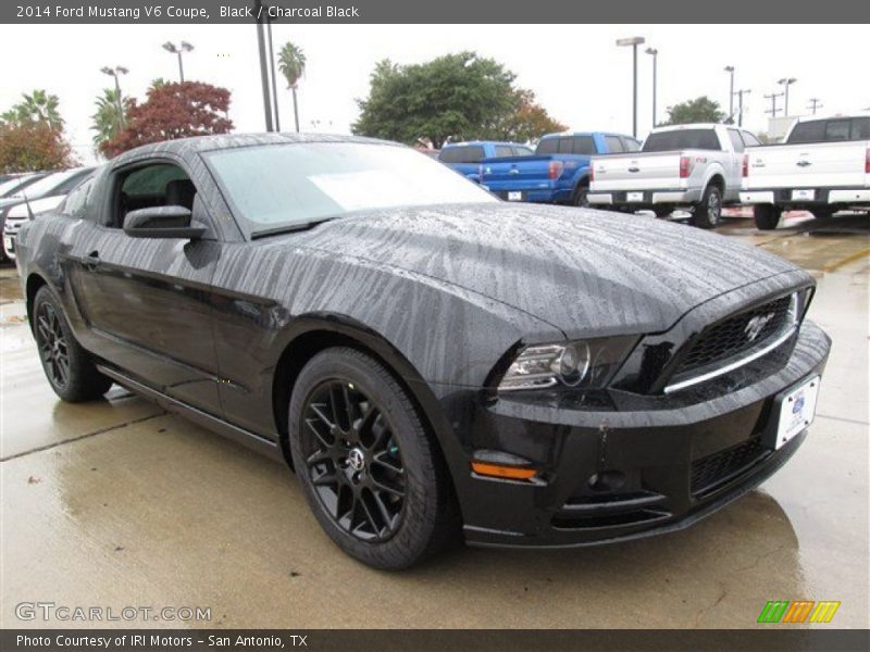Black / Charcoal Black 2014 Ford Mustang V6 Coupe