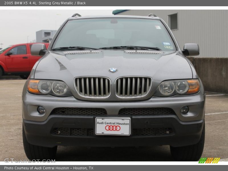 Sterling Grey Metallic / Black 2005 BMW X5 4.4i