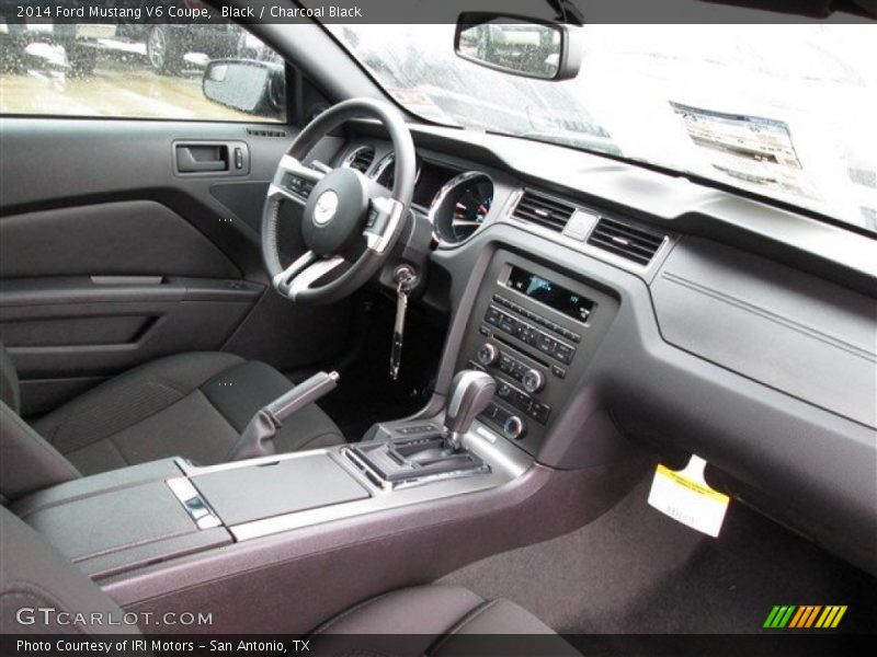 Black / Charcoal Black 2014 Ford Mustang V6 Coupe