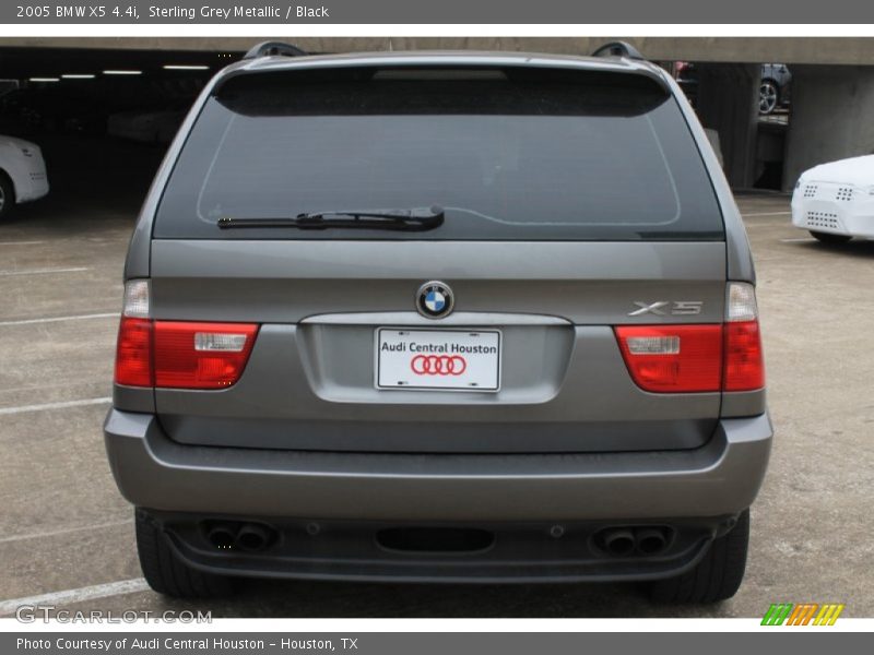Sterling Grey Metallic / Black 2005 BMW X5 4.4i