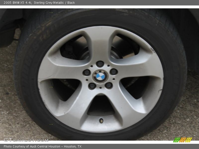 Sterling Grey Metallic / Black 2005 BMW X5 4.4i