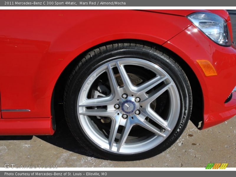 Mars Red / Almond/Mocha 2011 Mercedes-Benz C 300 Sport 4Matic