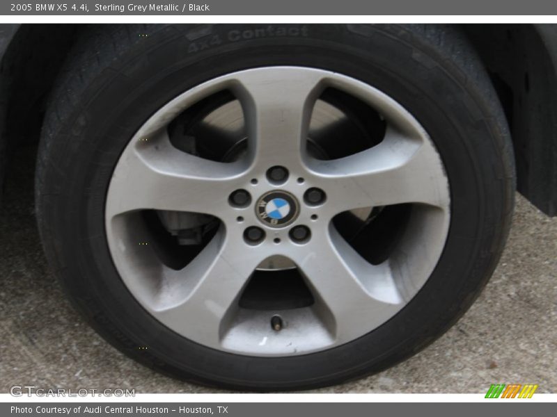 Sterling Grey Metallic / Black 2005 BMW X5 4.4i