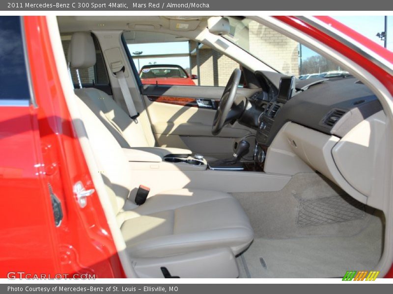 Mars Red / Almond/Mocha 2011 Mercedes-Benz C 300 Sport 4Matic