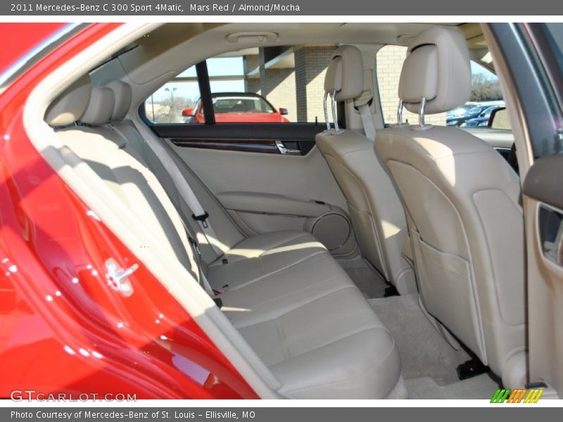 Mars Red / Almond/Mocha 2011 Mercedes-Benz C 300 Sport 4Matic