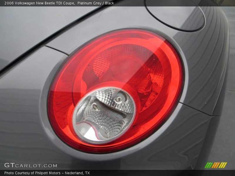 Platinum Grey / Black 2006 Volkswagen New Beetle TDI Coupe