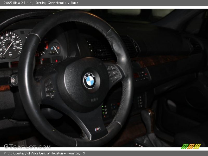 Sterling Grey Metallic / Black 2005 BMW X5 4.4i