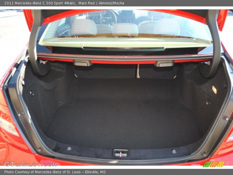 Mars Red / Almond/Mocha 2011 Mercedes-Benz C 300 Sport 4Matic