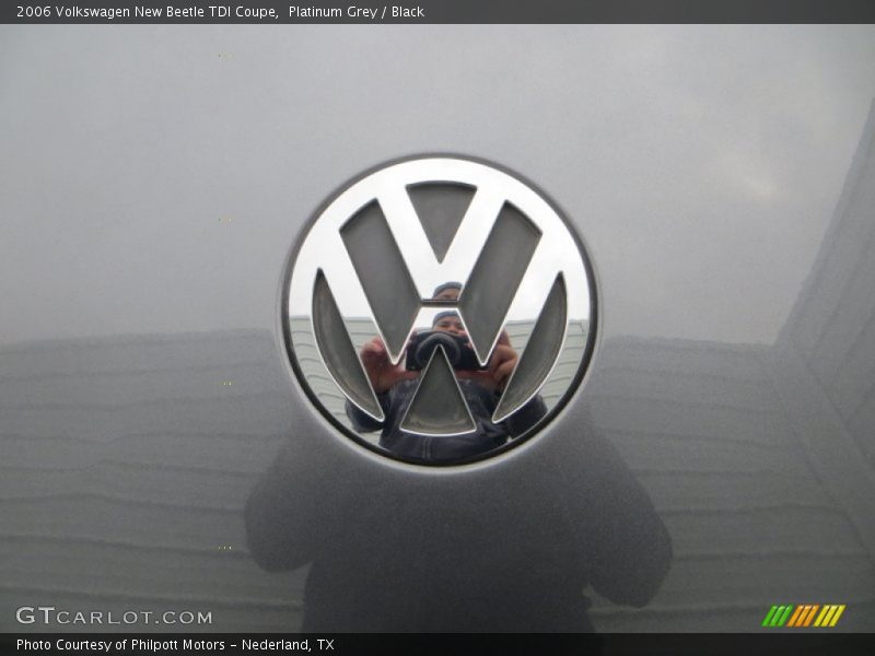Platinum Grey / Black 2006 Volkswagen New Beetle TDI Coupe