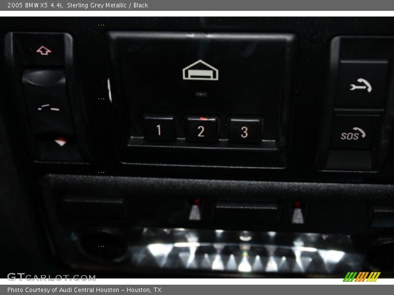 Sterling Grey Metallic / Black 2005 BMW X5 4.4i