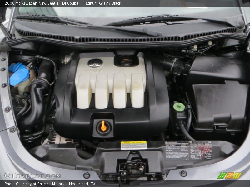  2006 New Beetle TDI Coupe Engine - 1.9L TDI SOHC 8V Turbo-Diesel 4 Cylinder