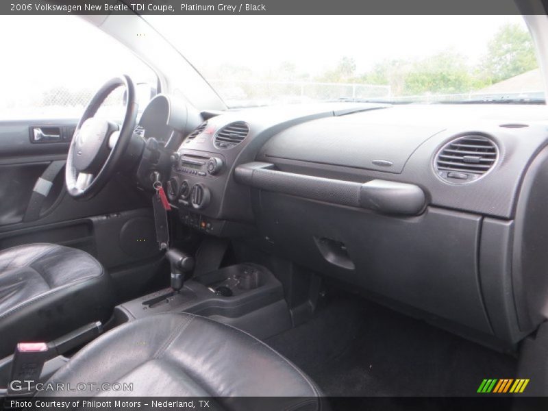 Platinum Grey / Black 2006 Volkswagen New Beetle TDI Coupe