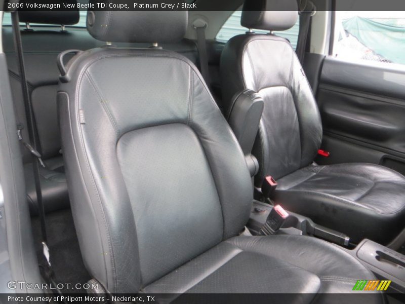 Platinum Grey / Black 2006 Volkswagen New Beetle TDI Coupe