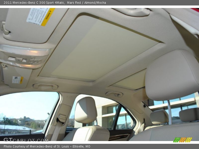 Mars Red / Almond/Mocha 2011 Mercedes-Benz C 300 Sport 4Matic