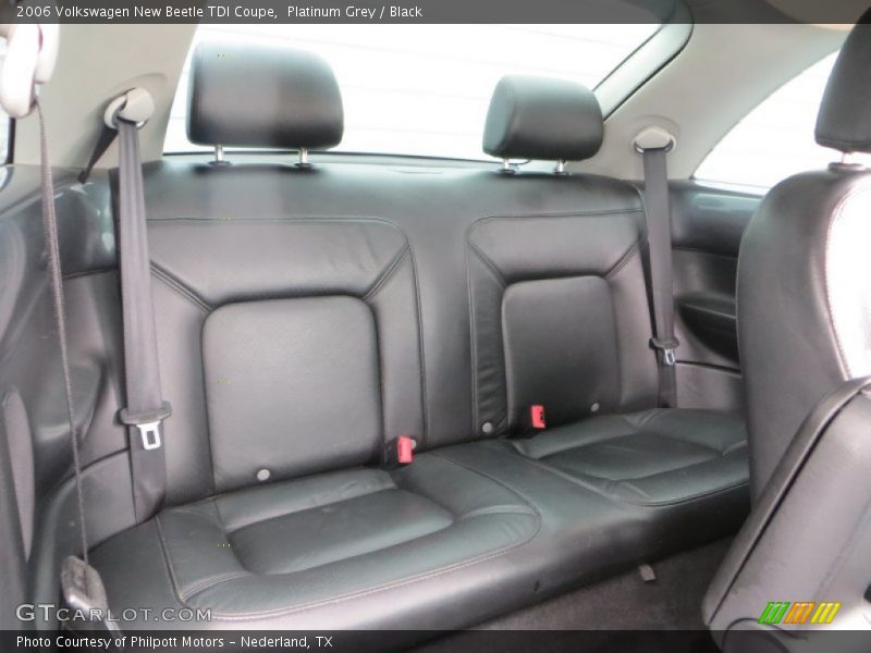 Platinum Grey / Black 2006 Volkswagen New Beetle TDI Coupe