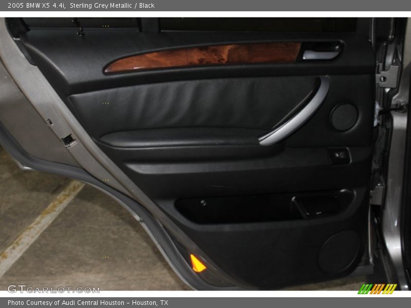 Sterling Grey Metallic / Black 2005 BMW X5 4.4i