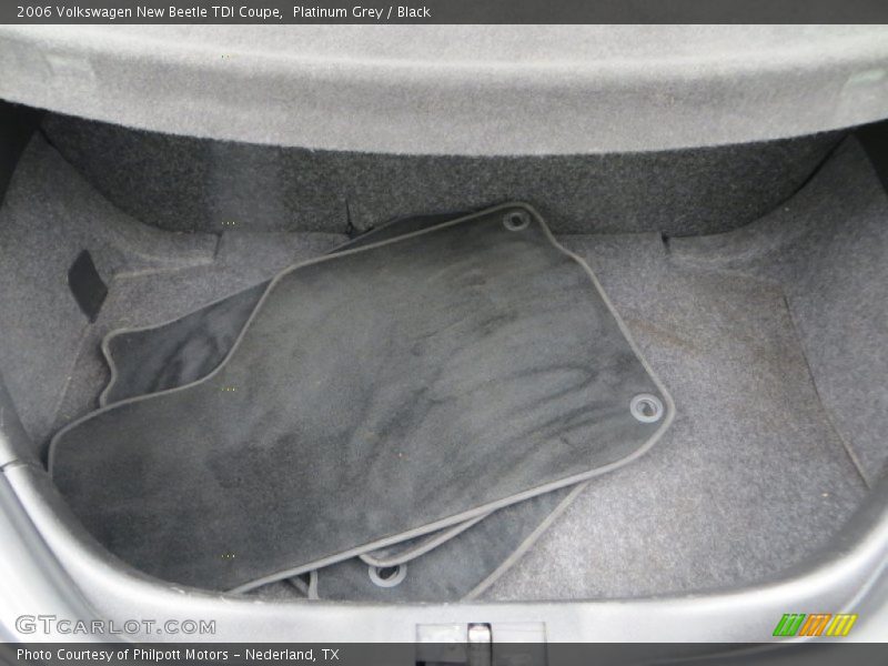 Platinum Grey / Black 2006 Volkswagen New Beetle TDI Coupe